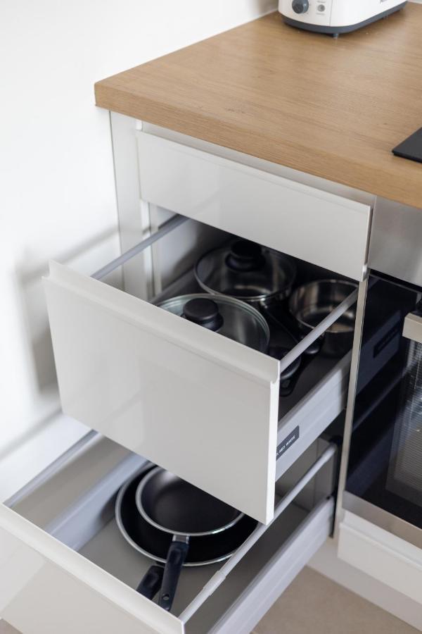 ורשה Wola Chic Blue Apartment מראה חיצוני תמונה