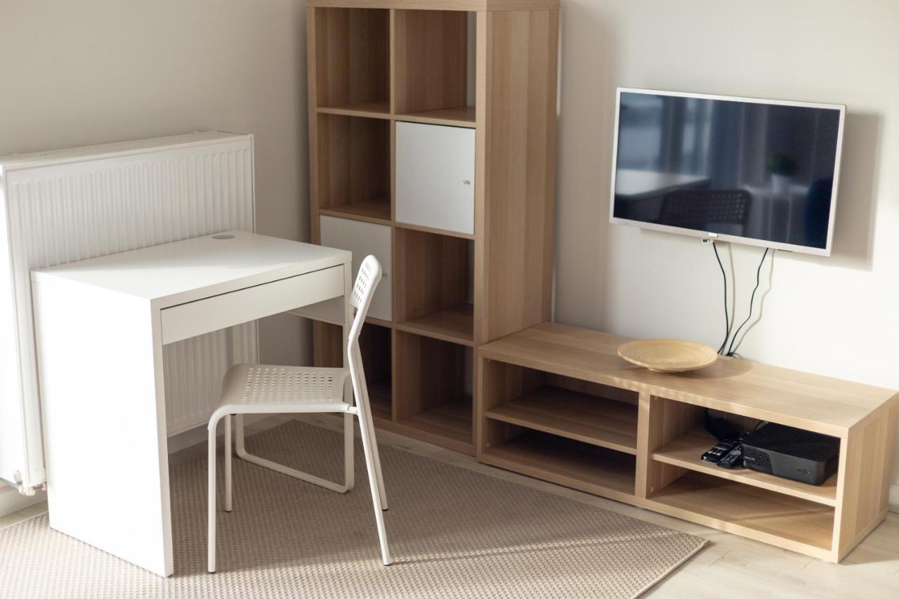 ורשה Wola Chic Blue Apartment מראה חיצוני תמונה
